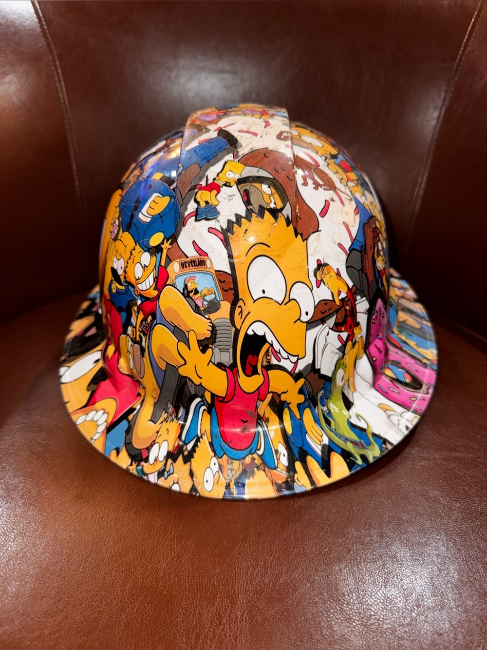 Pyramex The Simpsons Homer Simpson Full Brim Hard Hat 2023